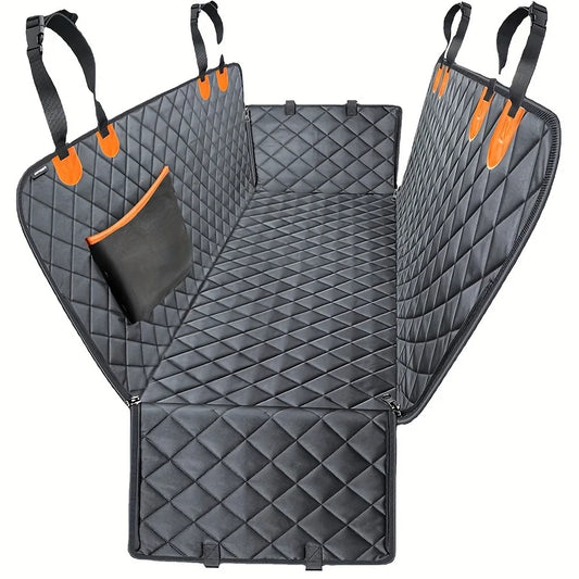 Premium Dog Car Seat Hammock — 100% Waterproof 600D Heavy Duty Non-Slip Cover