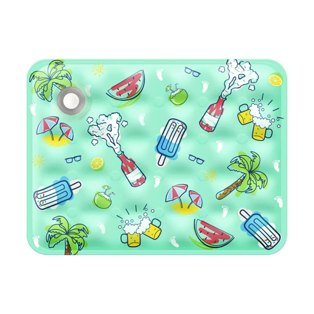 Self-Cooling Pet Mat with Water Gel — Ice Pad for Dogs & Cats, S to XL