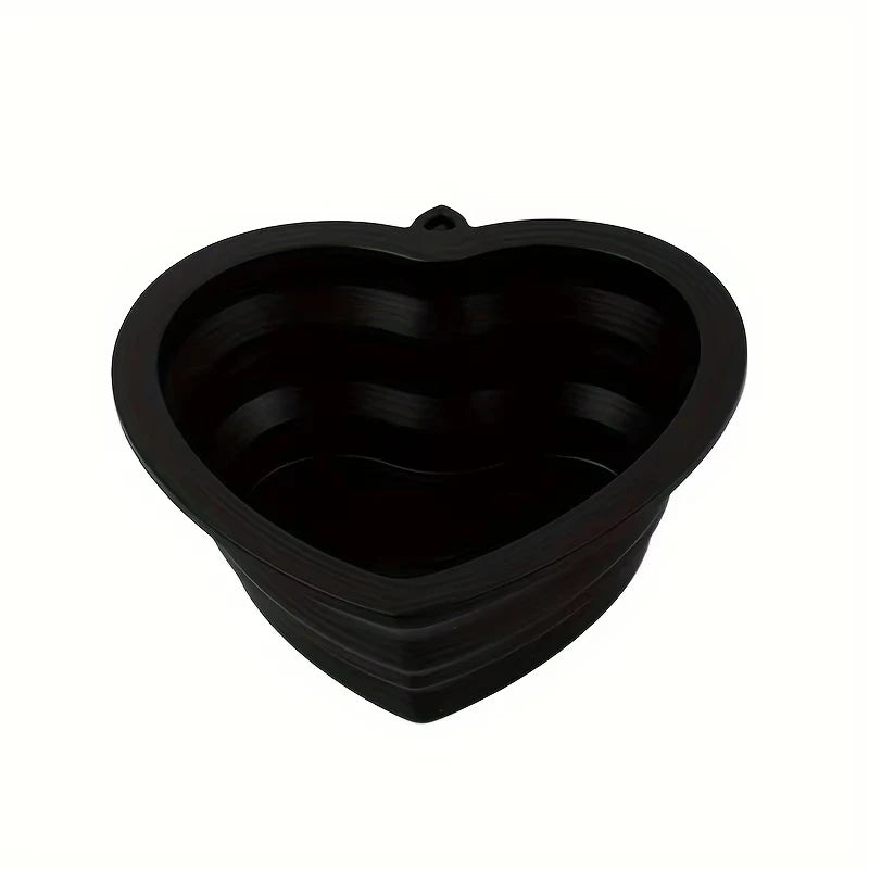 Collapsible Silicone Pet Bowl — Portable Travel Food & Water Dish, 4 Colors