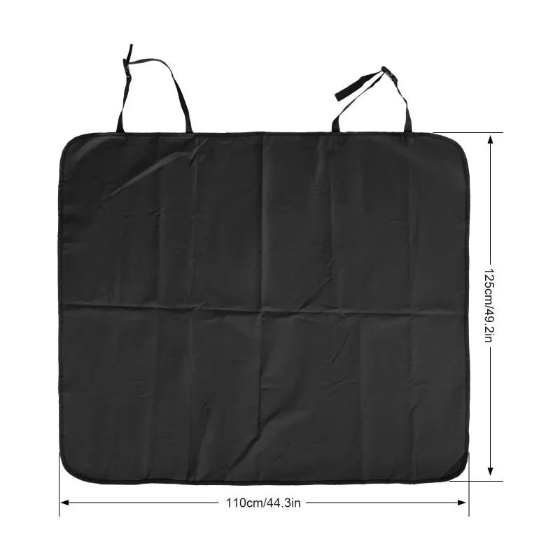 Waterproof Folding Dog Car Seat Cover — Front & Rear Carrier Mat for All Cars