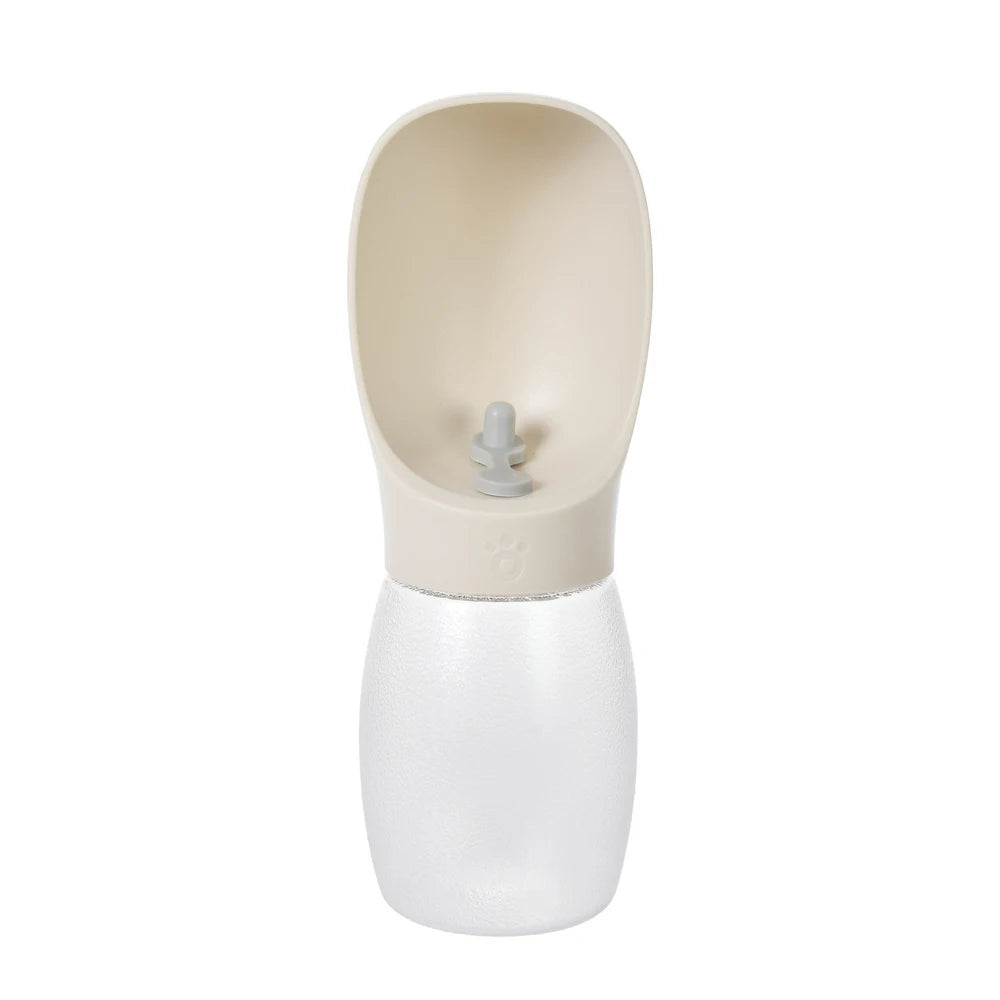 Portable Dog Travel Water Bottle — Leak-Proof with Flip Bowl