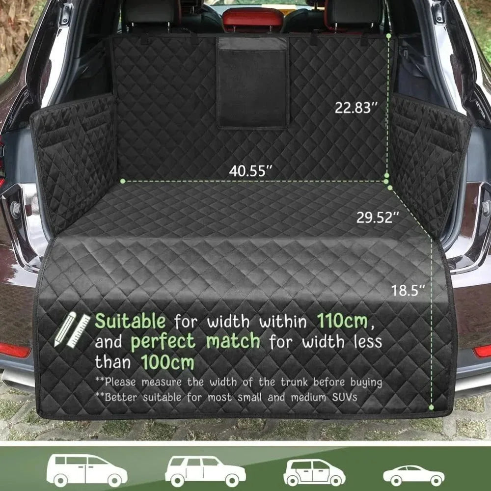 Waterproof Dog Car Hammock Carrier — Back Seat Protector for Cars & SUVs