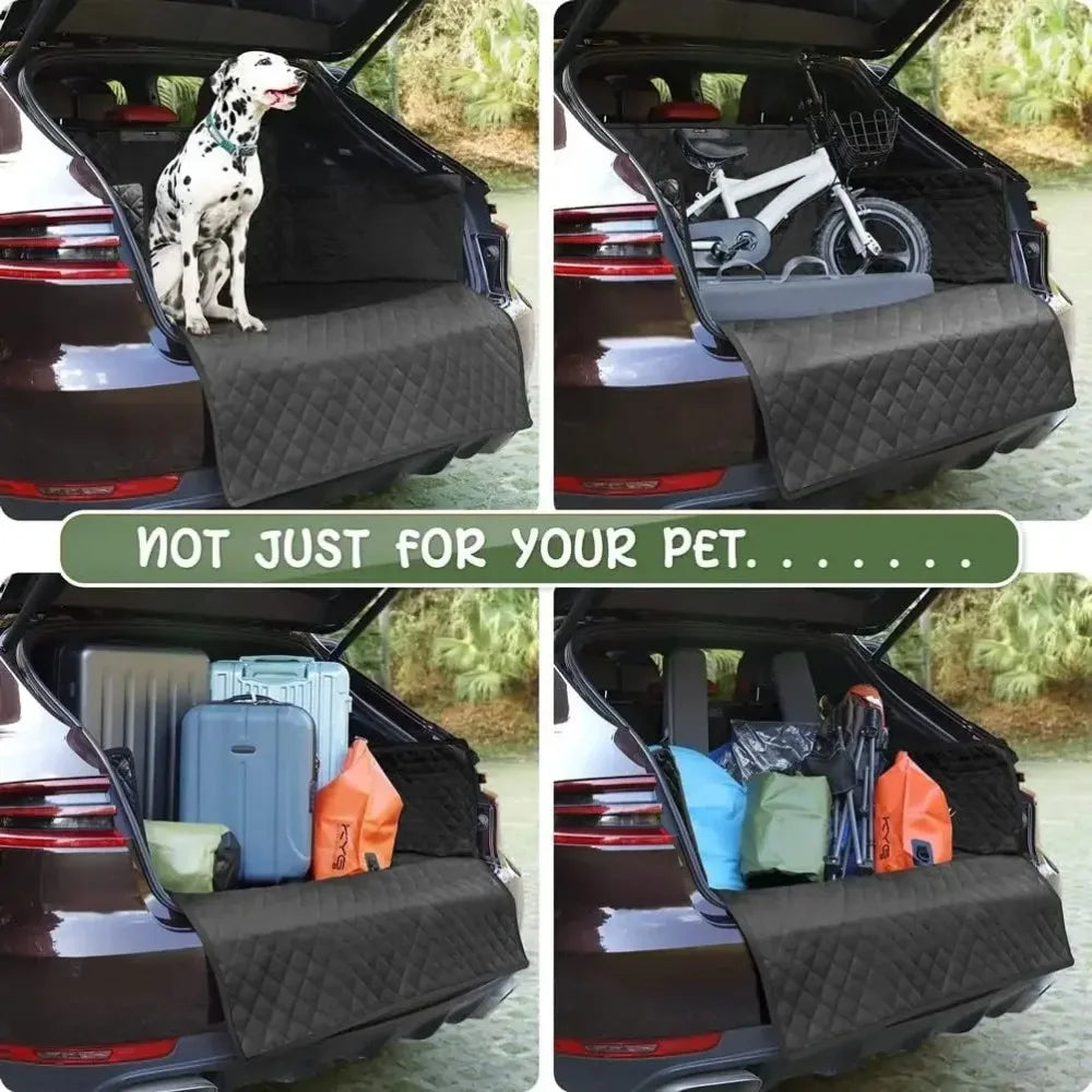Waterproof Dog Car Hammock Carrier — Back Seat Protector for Cars & SUVs