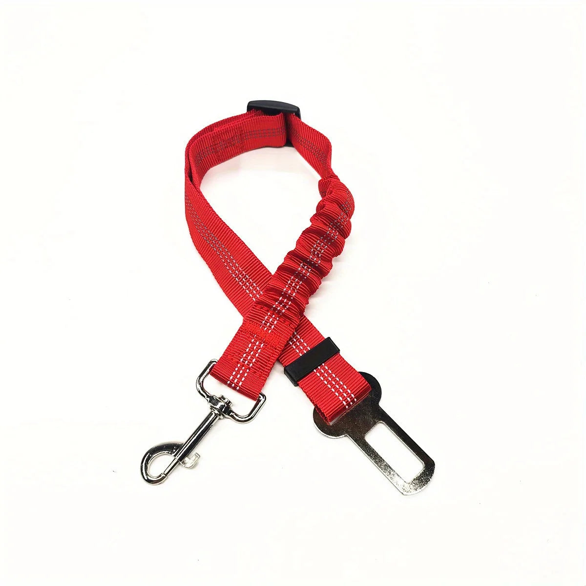 Adjustable Dog Car Seat Belt & Harness Clip