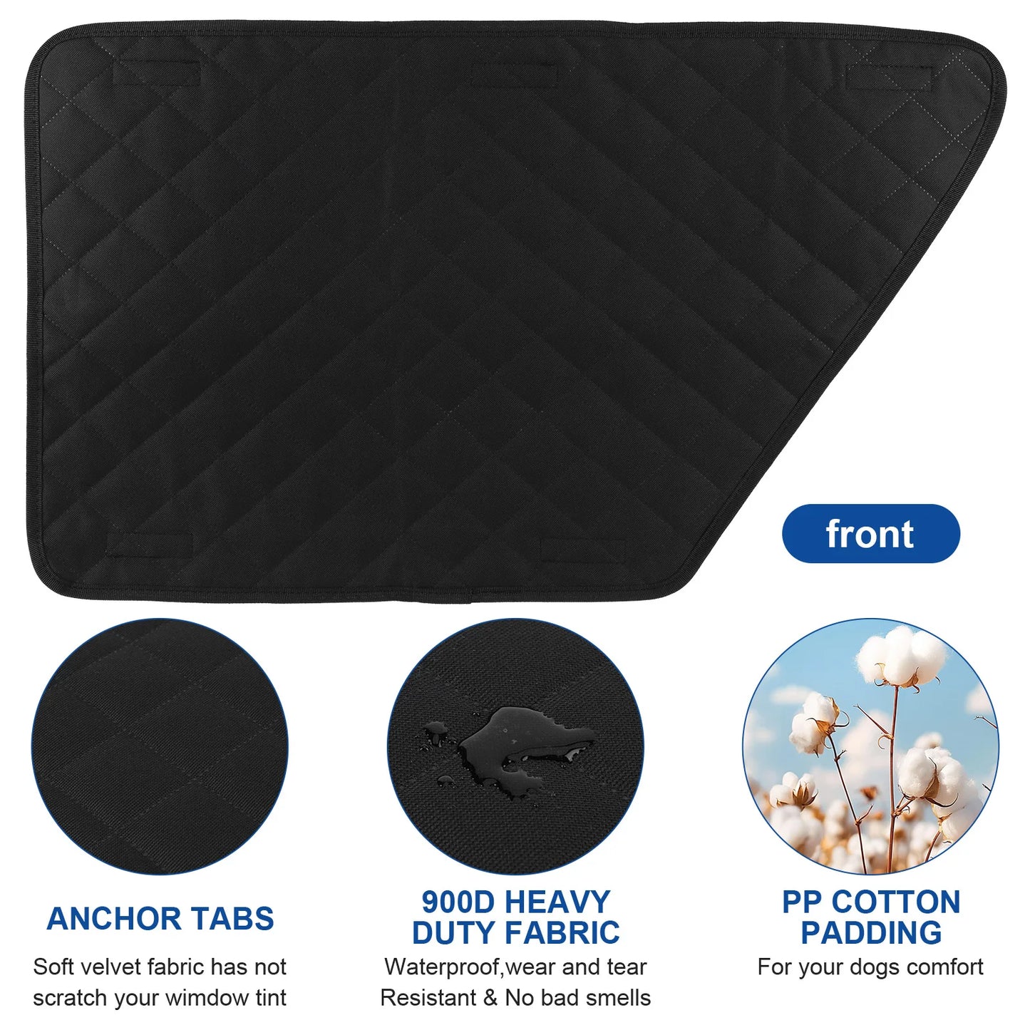 Dog Car Door Protector — Waterproof Anti-Scratch Cover, 2-Pack