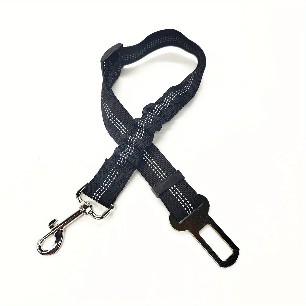 Adjustable Dog Car Seat Belt & Harness Clip