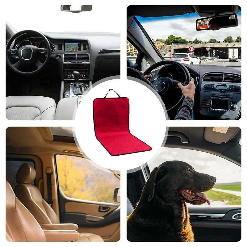 Foldable Dog Car Hammock Cover — Heavy-Duty Waterproof Slip-Resistant, 6 Sizes